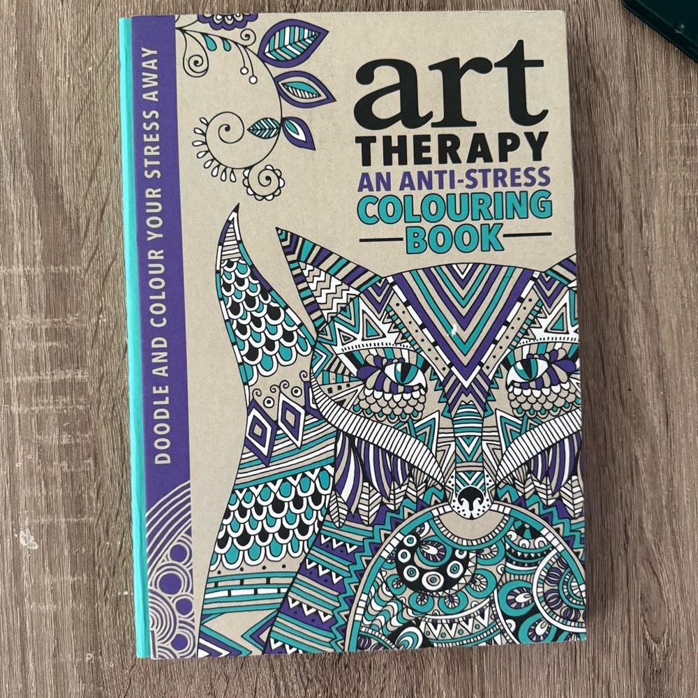 Art Therapy Anti-Stress Colouring Book - Multicolor